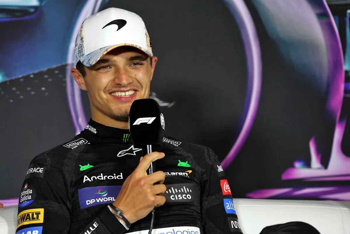 The Truth About Lando Norriss Injured Nose A British Gp Celebration Gone Wrong - 0cd7m8u